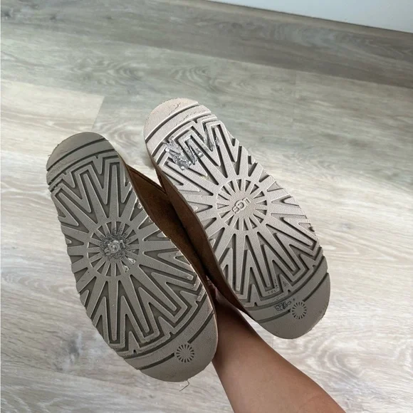 UGG Chestnut Suede Slip-Ons - Picture 2 of 2